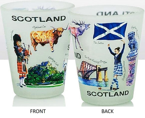Shot Glass - Scottish Icons
