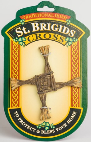 Plaque - St. Brigid's Cross