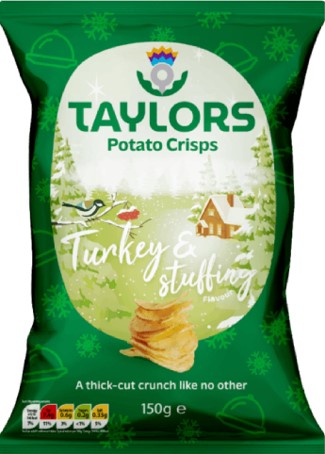 Taylors (Mackie's) Turkey & Stuffing Crisps