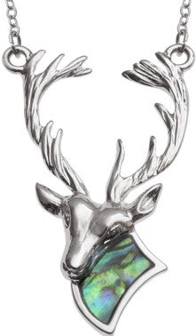 Pendant - Stag Paua Shell