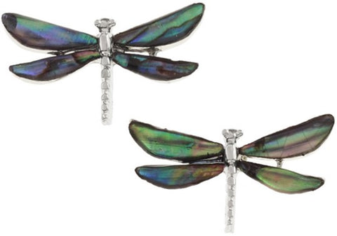 Earrings - Dragonfly Stud Earrings - Various Colours