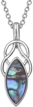 Pendant - Celtic Knot Paua Shell