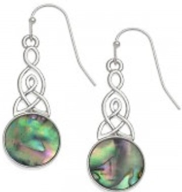 Earrings - Mother & Child Paua Shell