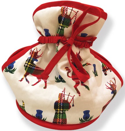 Muff Tea Cosy - Tartan Icons