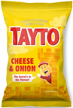 Tayto Cheese & Onion Family Pack Crisps 150g