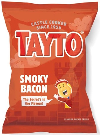 Tayto Smoky Bacon Crisps - Past Best Before
