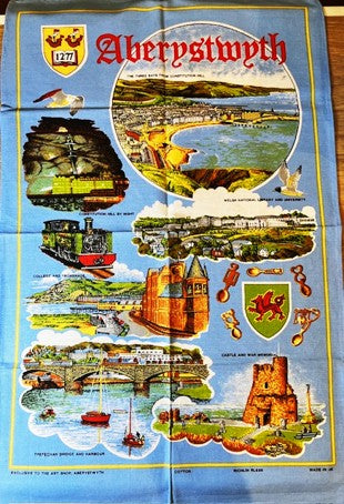 Tea Towel - Aberystwyth Wales