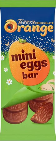 Terry's Milk Chocolate Orange Mini Eggs Bar