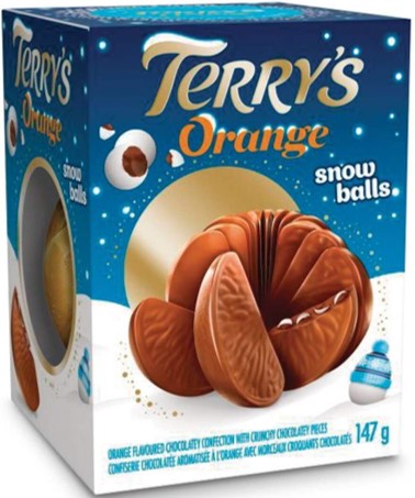 Chocolate - Terry's Orange Snowballs Ball