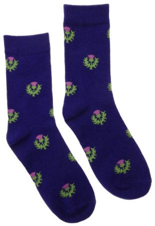 Ladie's Thistle Socks