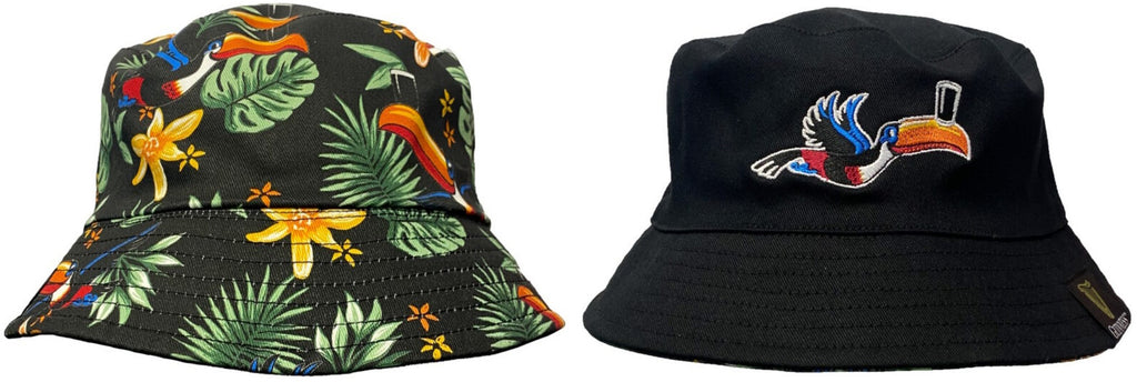Guinness Black Hawaiian Reversible Bucket Hat
