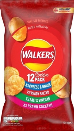 Walkers Variety 12 Pack