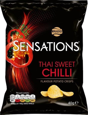 Walkers Sensations Thai Sweet Chilli Crisps