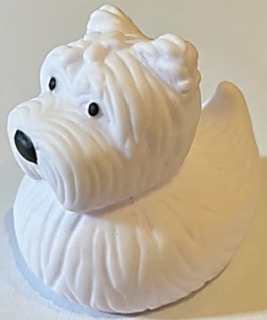 Westie Rubber Bath Toy