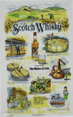 Tea Towel - Scotch Whisky