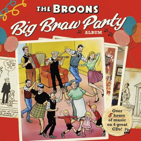 CD - The Broons Big Braw Party Album 4 Disc Set