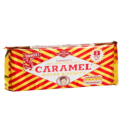 Tunnock's Caramel Wafers 8 Pack