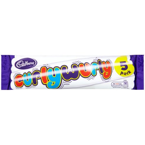 Cadbury Curly Wurly 5 Pack PAST BEST BEFORE