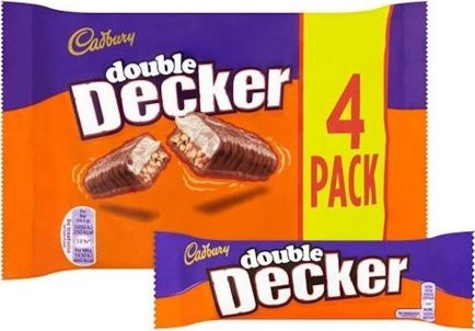 Chocolate - Cadbury Double Decker 4 Pack