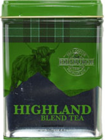 Highland Blend Loose Leaf Tea Tin by the Edinburgh Tea & Coffee Company