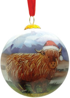 Christmas Bauble - Highland Cows
