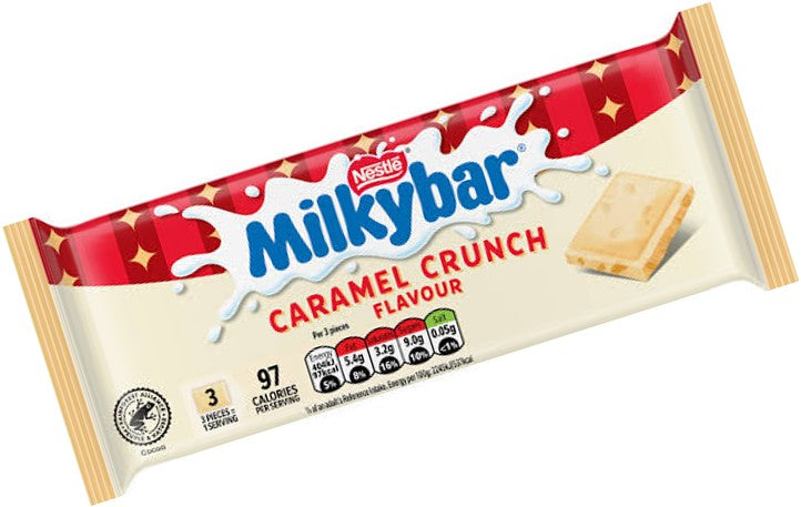Chocolate - Nestle Milkybar Caramel Christmas Block