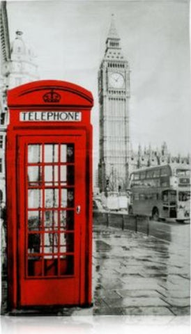 Tea Towel - Telephone Box Tea Towel