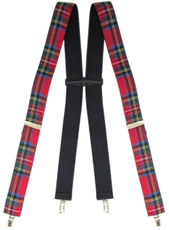 Tartan Suspenders - Various Tartans