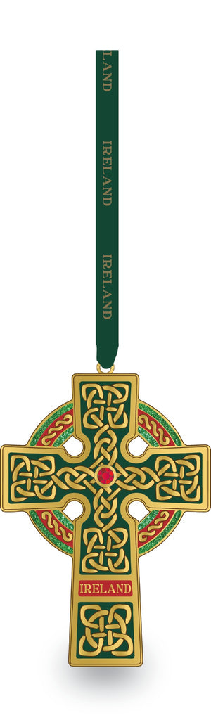 Ireland Celtic Cross Ornament