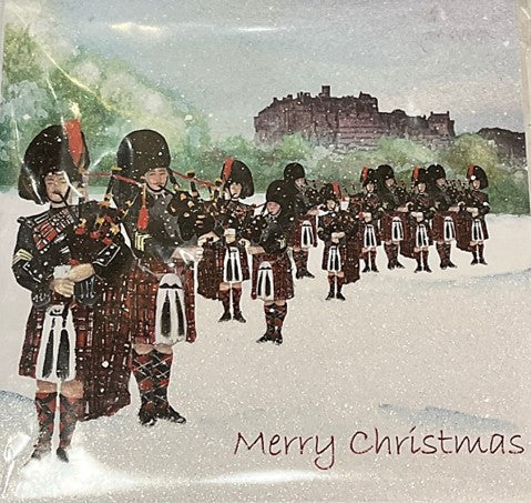 Christmas Card Pack - 11 Pipers Piping