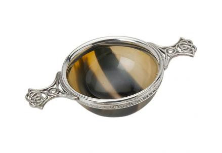 Celtic Quaich - Horn