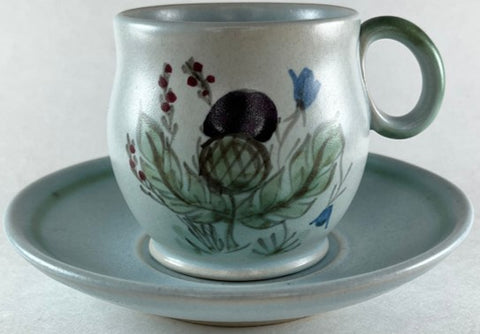 Thistle Pottery - Cup & Saucer