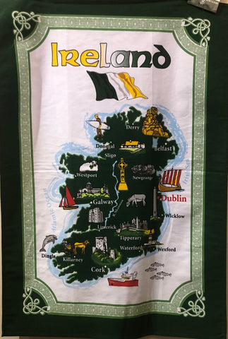 Tea Towel - Historic Ireland