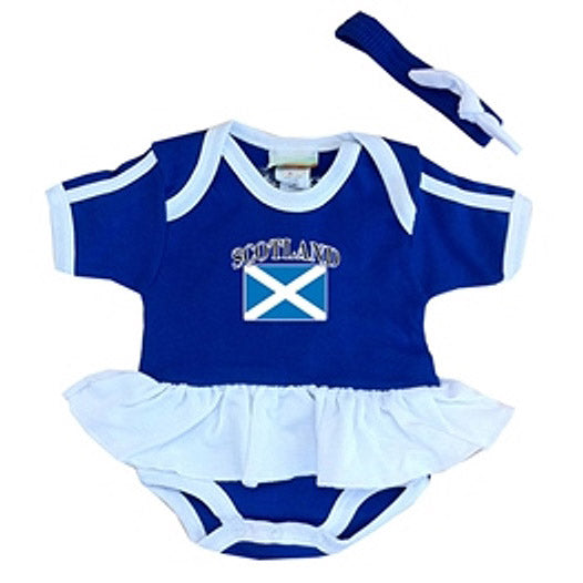 Baby Girl's Scotland Onesie