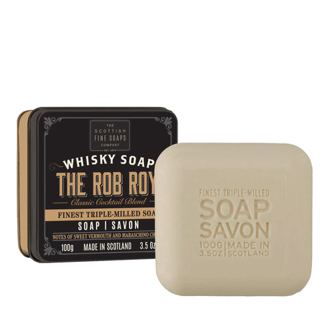 Whisky Soap In A Tin The Rob Roy Cocktail