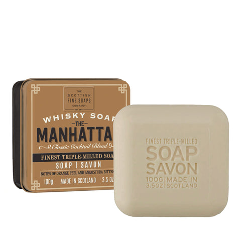 Whisky Soap In A Tin The Manhattan