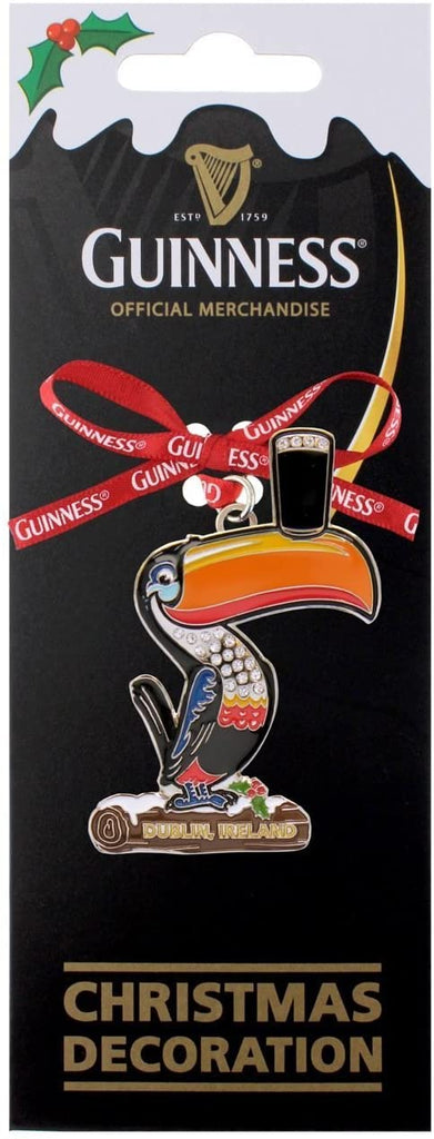 Guinness Toucan Metal Christmas Ornament