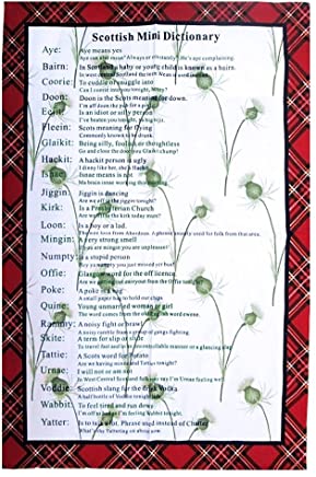 Tea Towel - Scots Dictionary