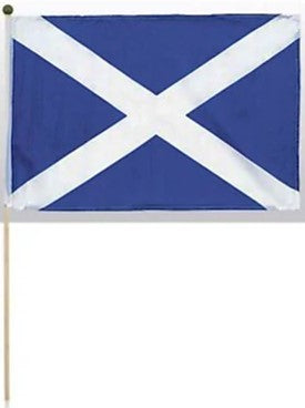 Hand Flag - Saltire 6" X 9"