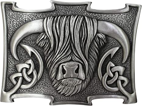 Kilt Buckle - Highland Cow