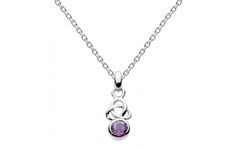 Kalin Trinity Knot Amethyst Pendant