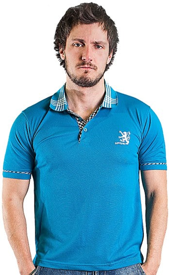 Golf Shirt - Men's Scotland Lion