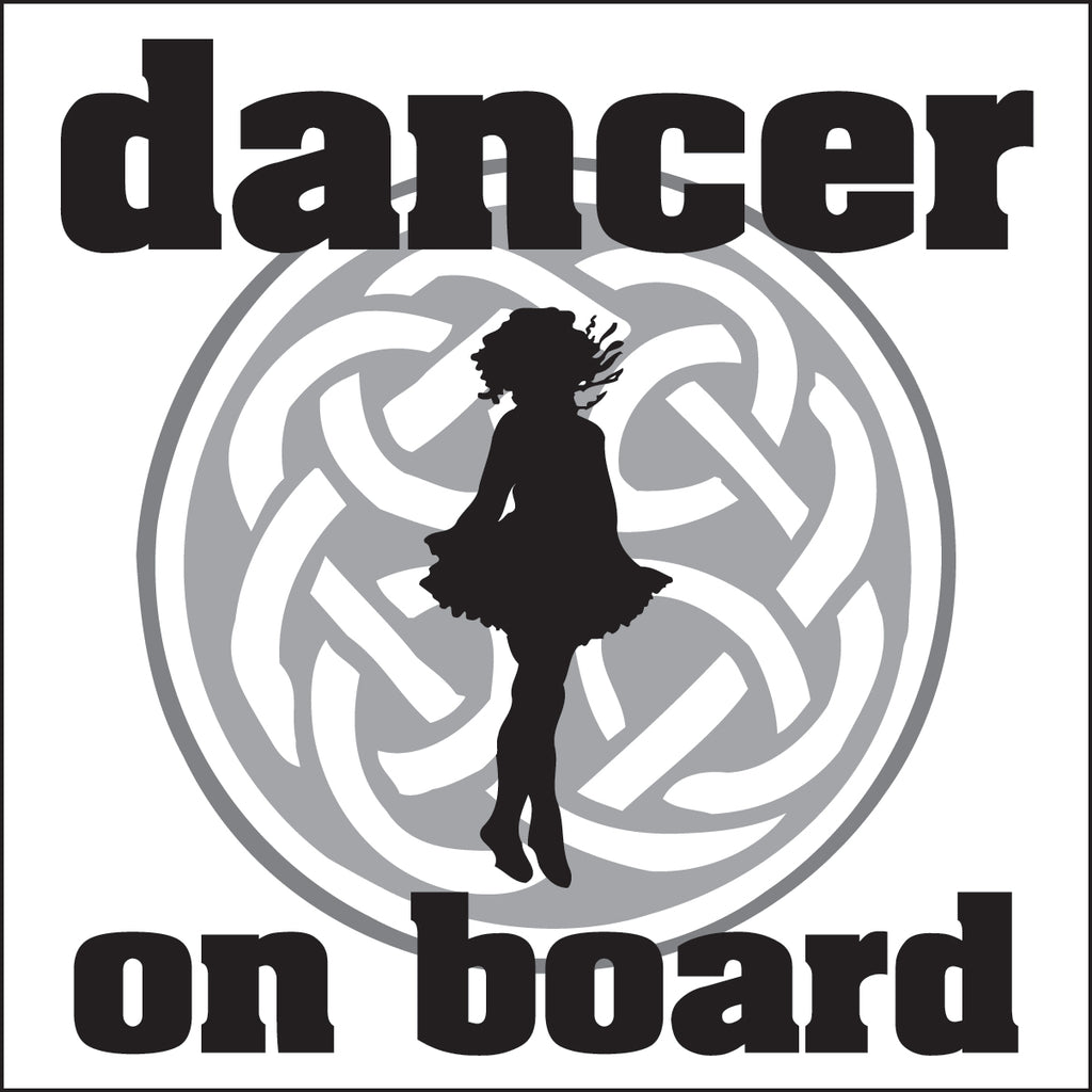 Window Sticker - Assorted Irish Dancing