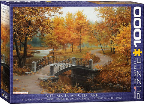 Puzzle - Autumn In An Old Park