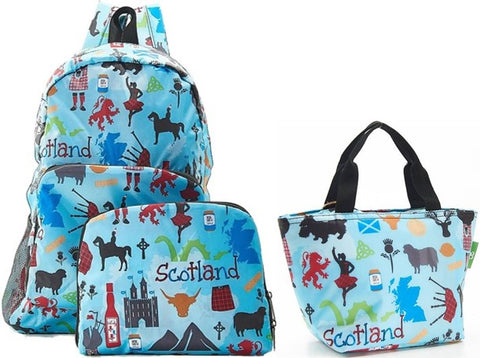 Backpack & Lunchbag Combination - Various Designs
