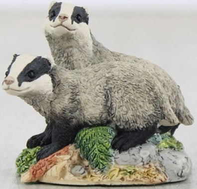 Badgers - by Border Fine Arts
