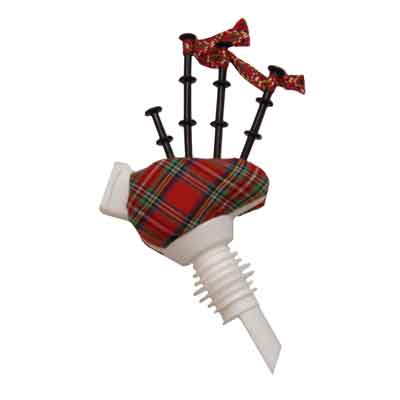 Musical Bagpipe Whisky Pourer