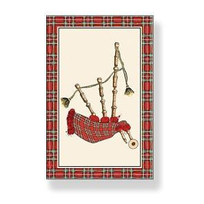 Tea Towel - Bagpipe