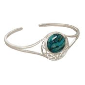 Heathergems Cormag Celtic Bangle