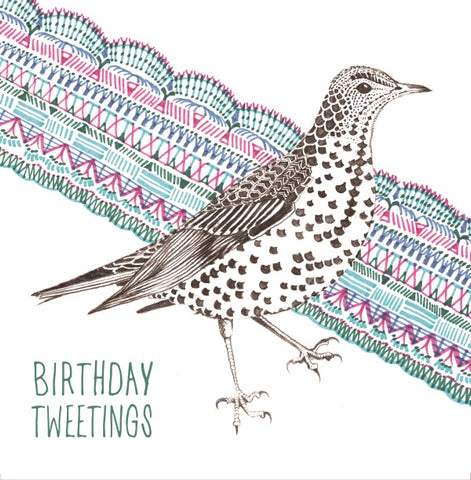 Birthday Card - Birthday Tweetings
